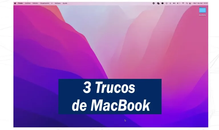 3 Trucos de Macbook
