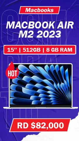 Macbook Air 15 M2 2023 512gb ssd 8gb ram