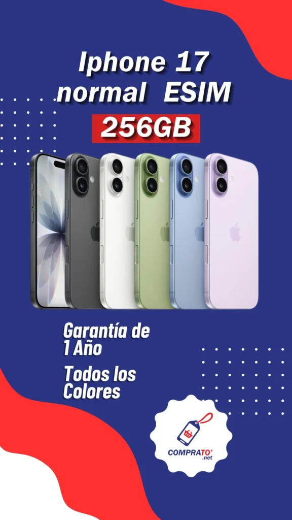 IPHONE 17 ESIM COMPRATO SANTO DOMINGO RD