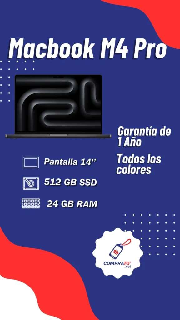 Macbook M4 Pro santo domingo rd